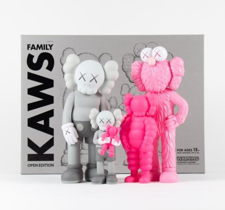 KAWS Family - Pink Grey 2022