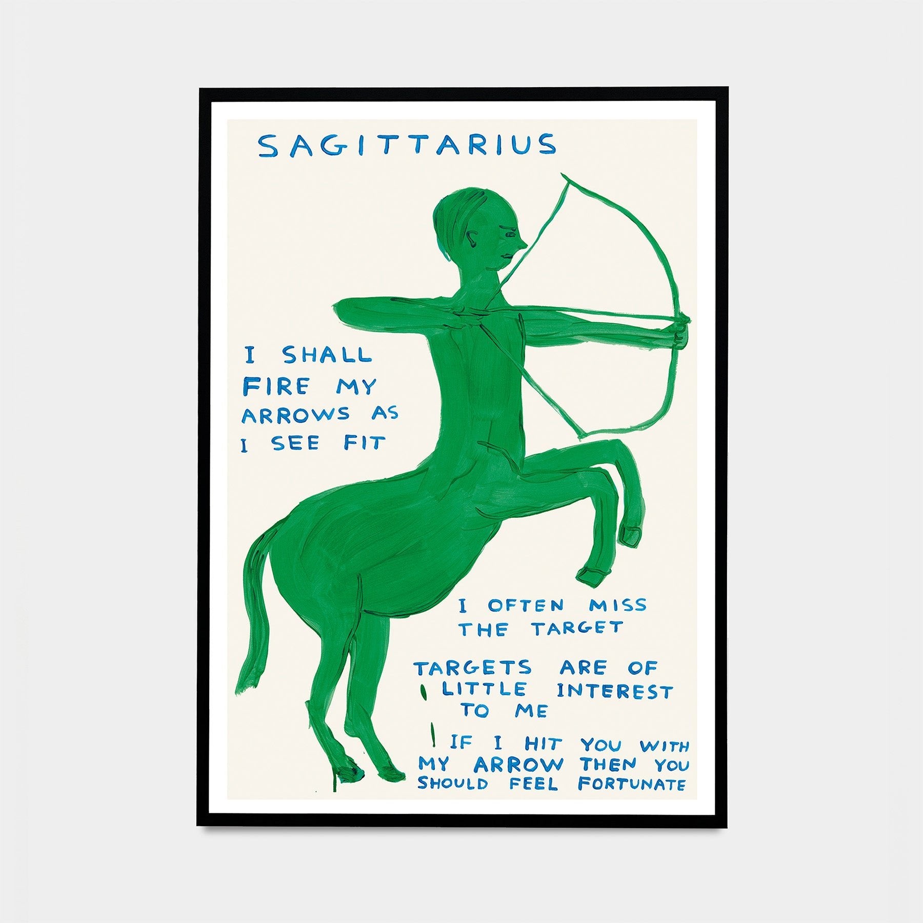 David Shrigley - signs of the zodiac