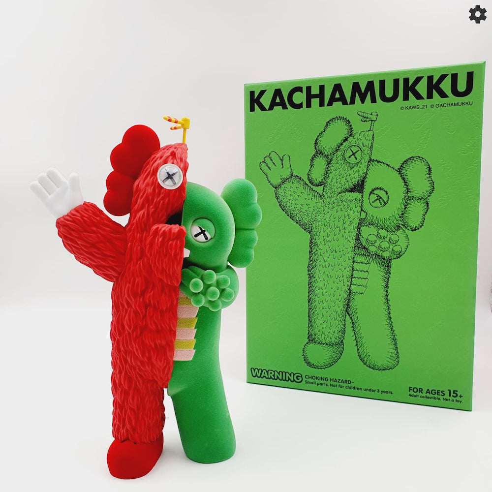 KAWS - Kachamukku Red/Green, 2022