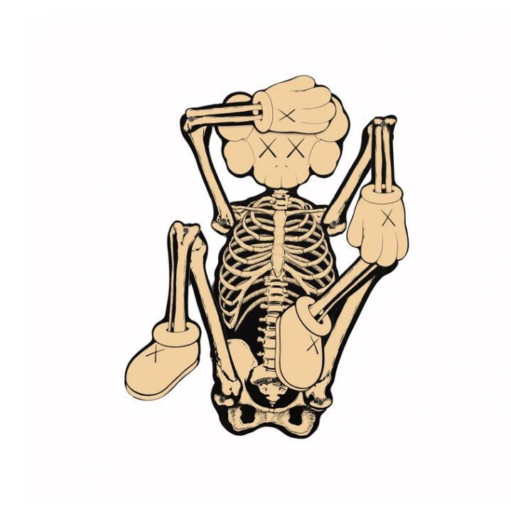 KAWS - Skeleton (Bone)