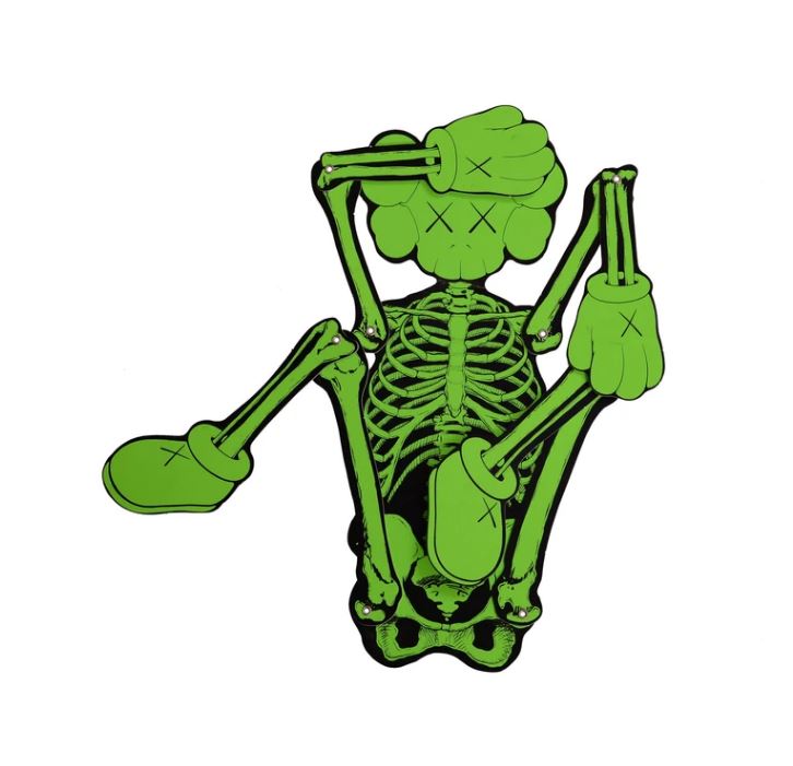 KAWS - Skeleton (Green)