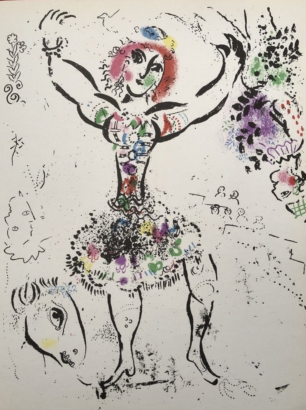 Marc Chagall - Woman Juggler, 1960